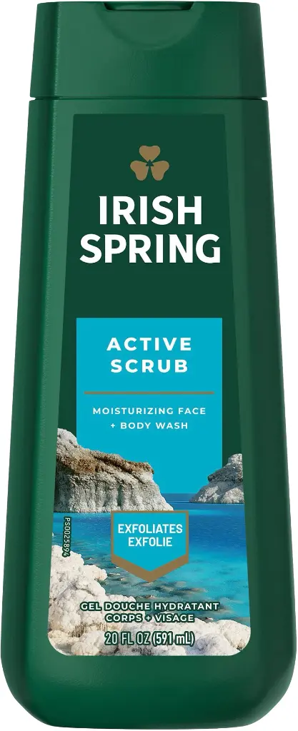 IRISH SPRING ACTIVE SCRUB GEL 591ML