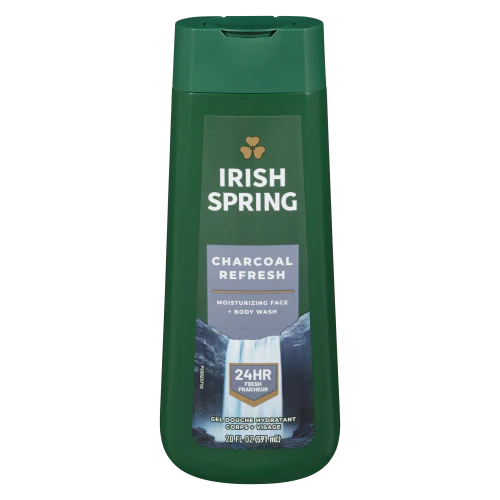 [001440] IRISH SPRING CHARCOAL GEL 532ML