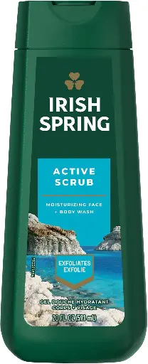 [000757] IRISH SPRING DEEP ACTION SCRUB GEL 532ML