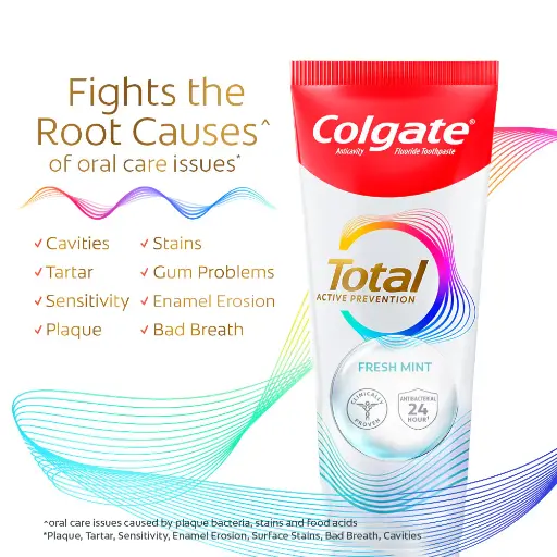 [0806] COLGATE TOTAL ACTIVE PREVENTION FRESH 170ML