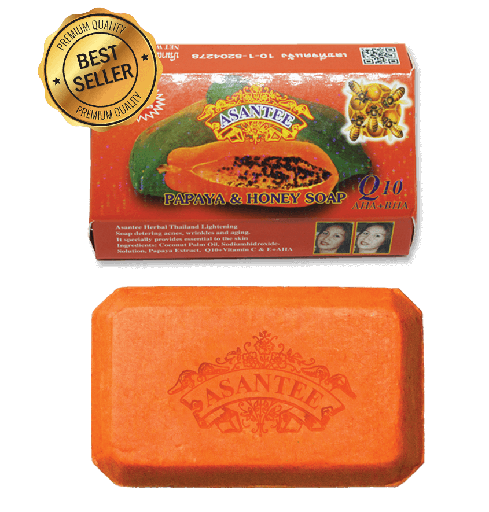 [000944] ASANTEE PAPAYA & HONEYSOAP