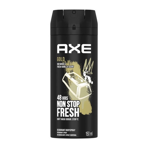 [004709] AXE GOLD 150ML