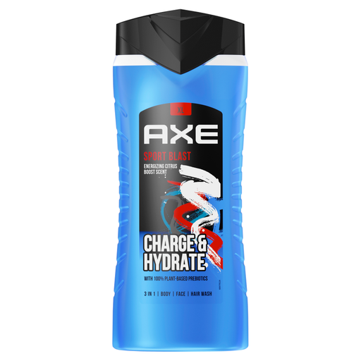 [000415] AXE SPORT BLAST 3 IN 1 400ML
